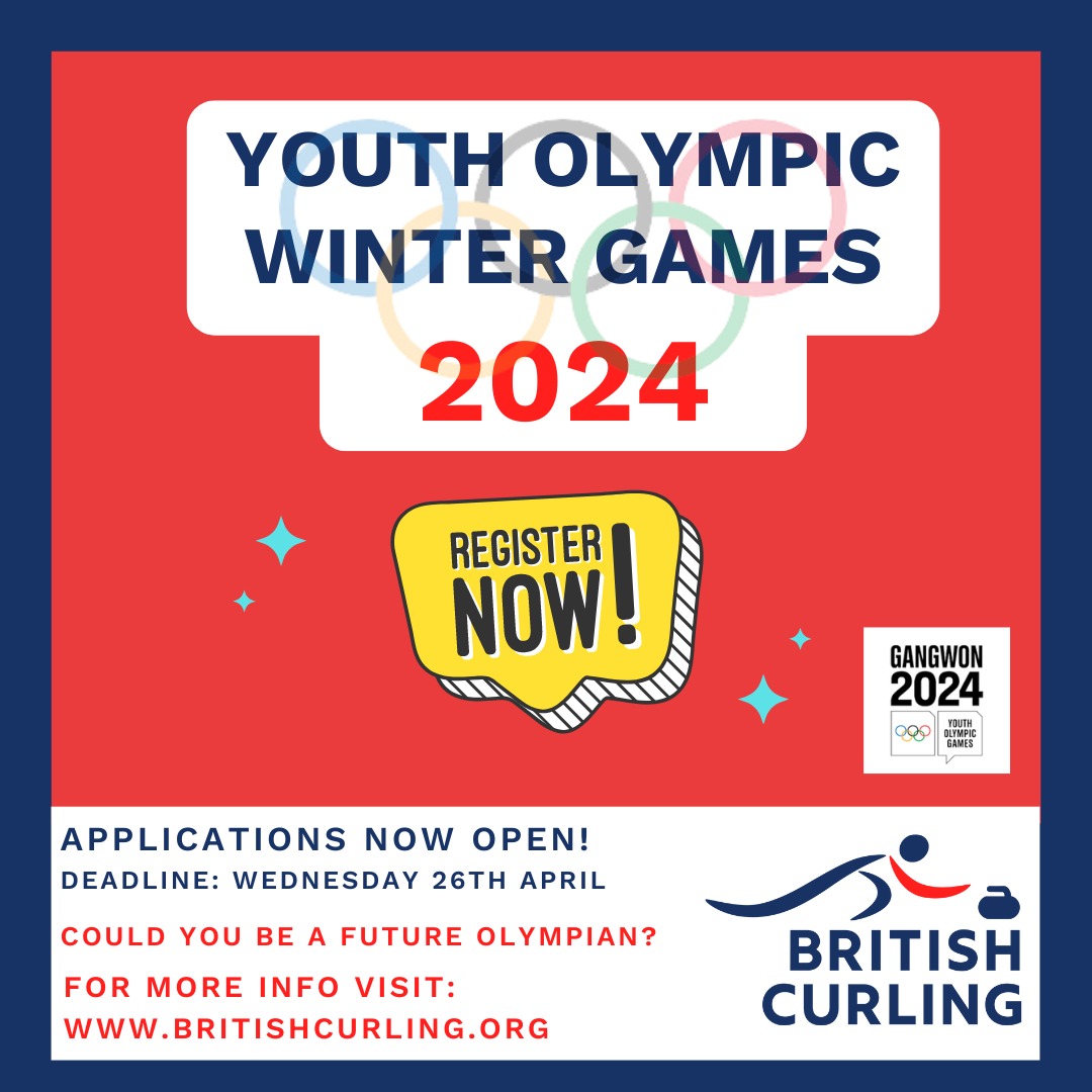 Winter Youth Olympic Games 2024 Applications Open! British Curling